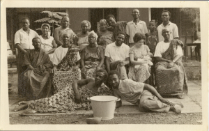 Ana Livia Cordero at Accra Cuban Embassy, 1964, Source: https://www.radcliffe.harvard.edu/schlesinger-library/collections/ana-livia-cordero