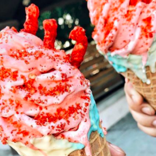 Flamin’ Hot Cheetos Ice Cream Might Just Solve All Your Snack Cravings