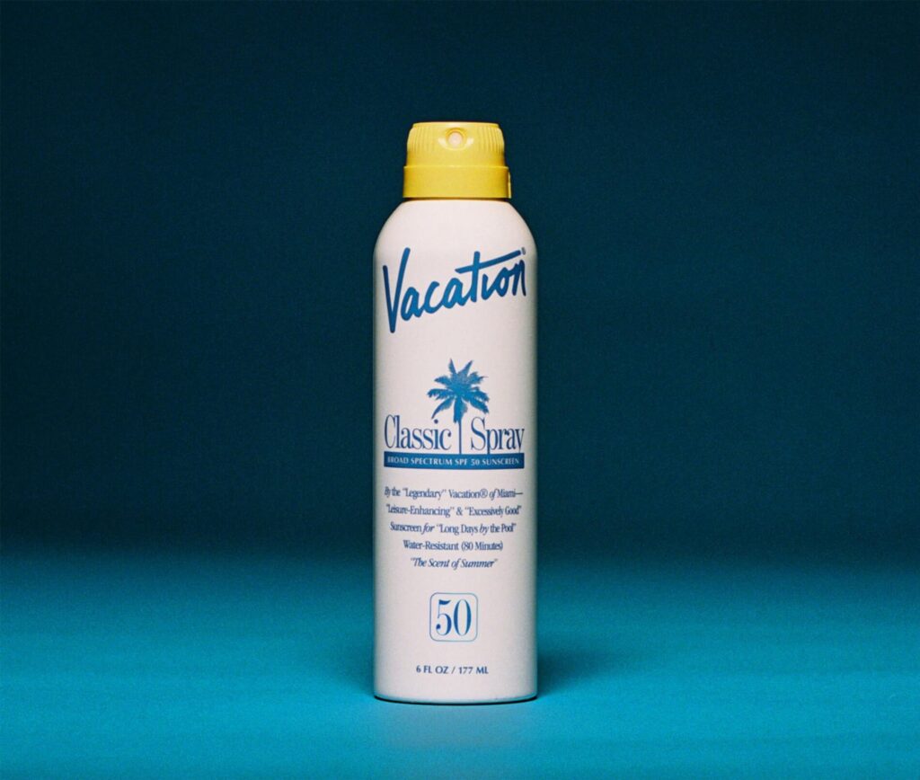 Vacation Sunscreen Spray SPF 50 - unique gift ideas