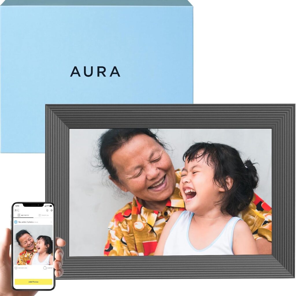 Aura Digital Picture Frame - gifts for mom