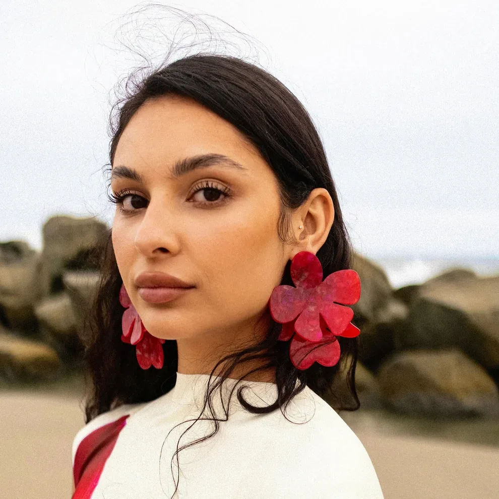 Butter Flower Earrings By Briannee