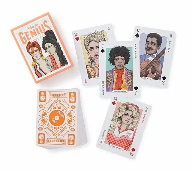 Musician Playing Cards - gifts for him