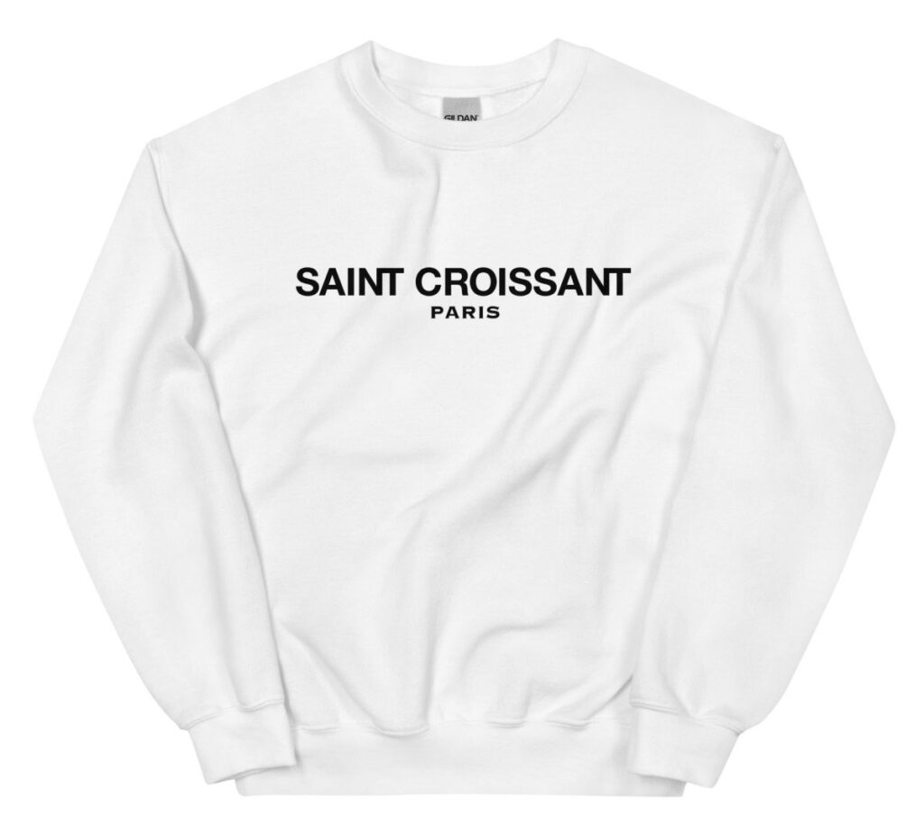 Polychrome Goods Saint Croissant Sweatshirt - gifts for him 2