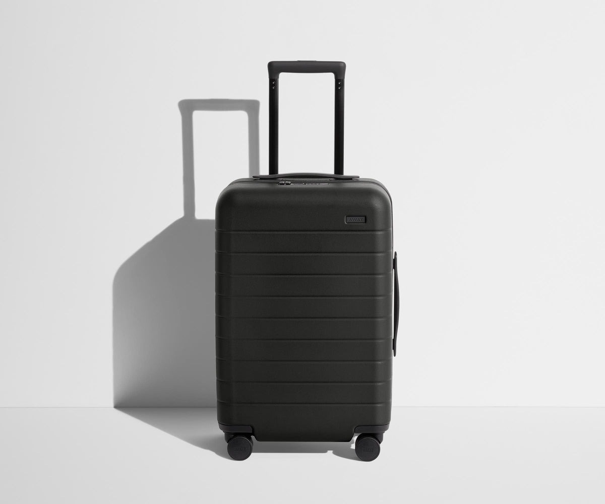 Black Away Carry On Suitcase